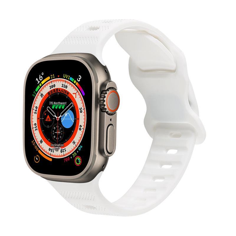 King Kong Butterfly Buckle Silicone Sport Watch Band for iWatch