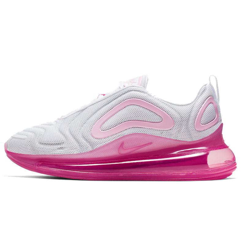 

Nike Air Max 720 White Pink Rise Laser Fuchsia Women s Sneakers Casual Shoes AR9293-103 35.5