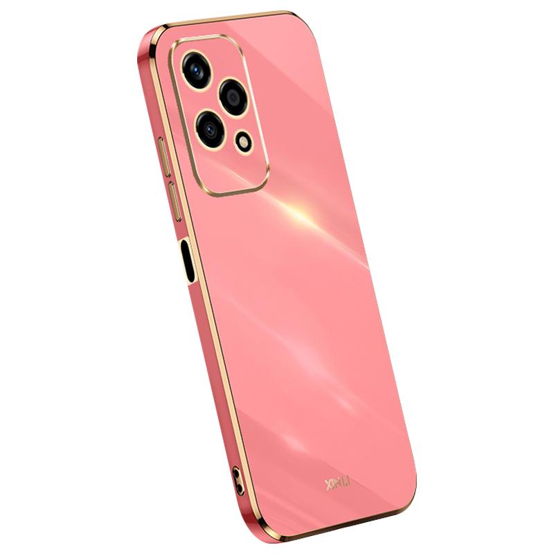 

XINLI For Honor 200 Lite Противоударный чехол с гальваническим покрытием TPU Чехол для телефона Red