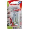Chevilles Duopower 8x40 Avec Crochet - FISCHER - Lot De 4