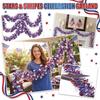 American Independence Day Confetti, Red, And Blue Five-pointed Star Ribbons For Venue Decoration.
