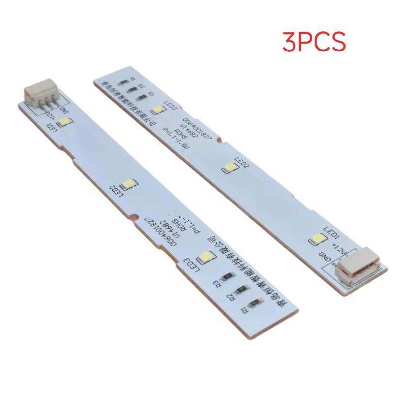 1/2/3Pcs Led Lamp Backlight Bar Strip For  Bcd-575Wdbi 0064001827 Front-Door Freezer Refrigerator Diy Accessories