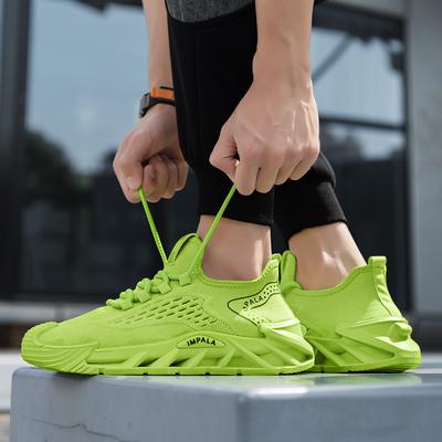 Herren Freizeit Walking Sportschuhe Frühling und Sommer Flache Rutschfeste Atmungsaktive Slipper Übergröße Laufschuhe Vulkanisierte Herrenschuhe