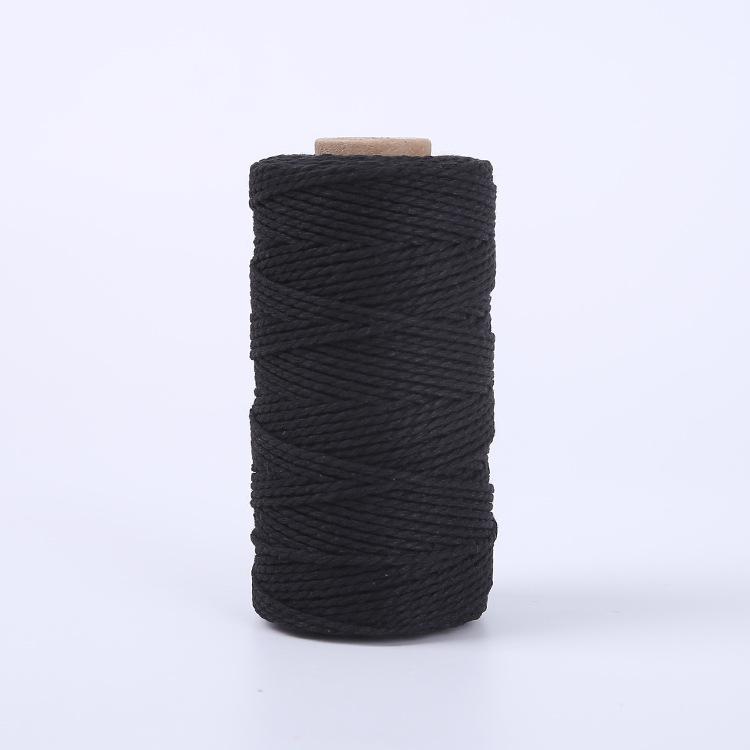 Biały Sznurek, Bawełniany Sznurek Cukierniczy, 328 Stóp 2 MM Naturalnie Biały Bawełniany Sznurek do Rękodzieła, Sznurek do Pakowania Prezentów, Wystrój Domu