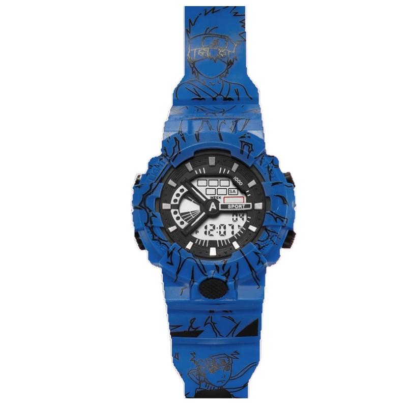 Sveglia Orologio Luce Notturna Spirale Naruto Per Bambini, Studenti E Appassionati Di Sport