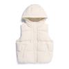 Nationalgeographic N254Wdv940 Women'S Krasa Hoodie Duck Down Vest Ivory