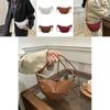 Chic French Style Pu Doughnut Bag For Women In Autumn 2024 Perfect For Casual Outfits