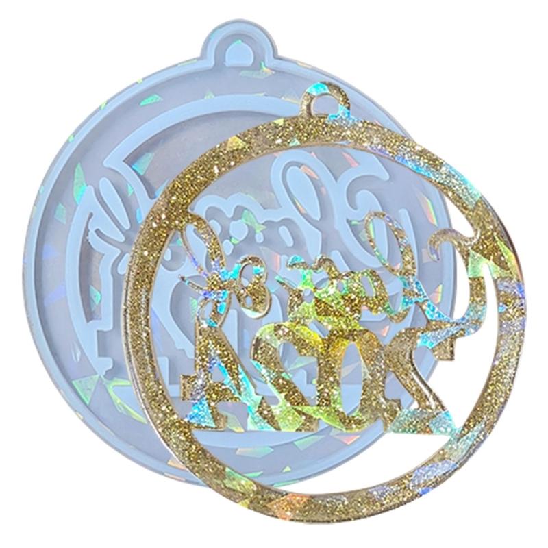 Convenient Moulds Portable 2024 Graduation Pendant Silicone Mould Graduation Souvenir Molds Silicone