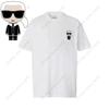 Karl Largerfieldly T Shirt Men T Shirt Designer Shirts Women And Man Short Sleeves Tshirt Summer Cotton Quality Casual T-Shirt With Character Karl Lag