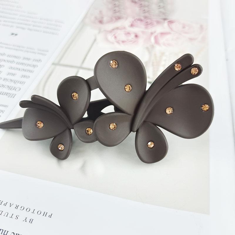 Elegant Butterfly Duckbill Clip for High-End Updo Hairstyles