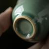 Ceramic Tea Set Vintage Handle-less Ceramic Teaware For Brew Loose Oolong/Puerh Tea
