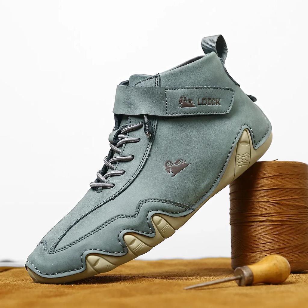 Fashion Luxury Designer Shoes Ankle Boots Fashion Trend Luxury Brand Men's Sports Shoes Waterproof Winter Motorcycle Boots Boat Shoes