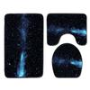 Star Bathroom Floor Mat Toilet Three-Piece Set