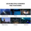 LED Smart Sensor Headlamp USB Rechargeable Headlight Waterproof  Head Flashlight  Torch For Fishing Camping Hiking Running
