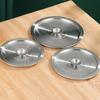 Heat-resistant Household Stir Fry Pot Cover Prevents Leakage With Edge Cover