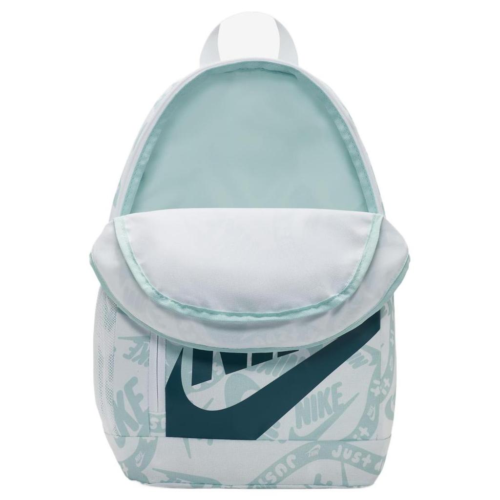Nike Polyester Backpack Regular Unisex White & Geode Teal FB2818-100