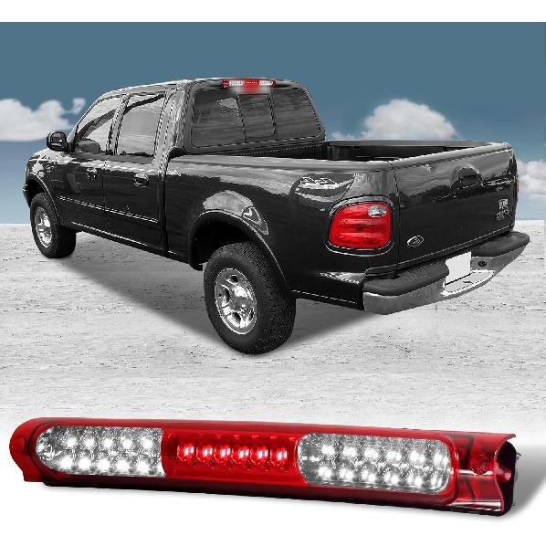 3rd Third Tail Rear Brake Light Replacement For 2009 2010 2011 2012 2013 2014 Ford F-150 Lincoln Mark LT, High Mount Cargo Lamp Waterproof Dual Row