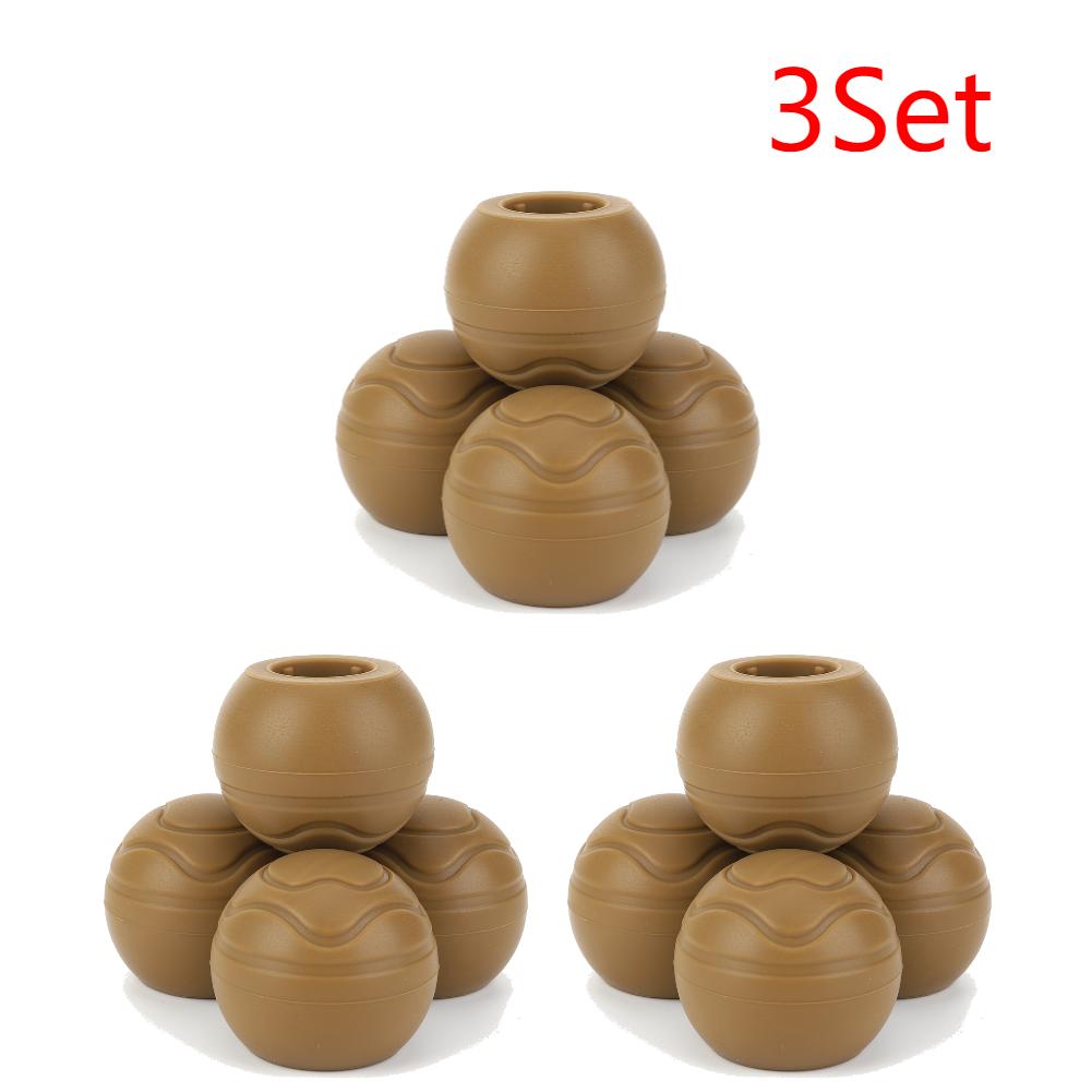 4-20Pcs Camping Chair Leg Cap Anti Slip Outdoor Chair Leg Tips Ball Cap Shock Absorption Moon Chair Foot Cover for Helinox Chair