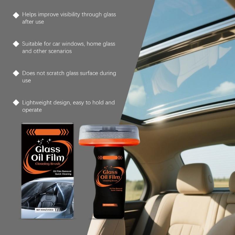 Long Lasting Automotive Glass Protection Coating Applicator Brush Resisting Environmental Damage for Sustained Clear