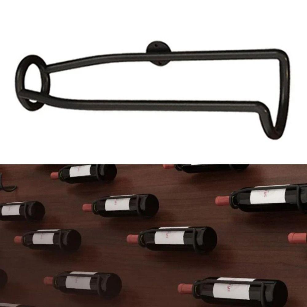 Single Decorative Frame European Style Wine Bottle Holder Creative Display Rack