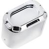 Copertura Pompa Freno Posteriore in Alluminio per Moto Harley 2018-2025 Softail Street Bob Breakout Low Rider Fat Boy (Cromo)