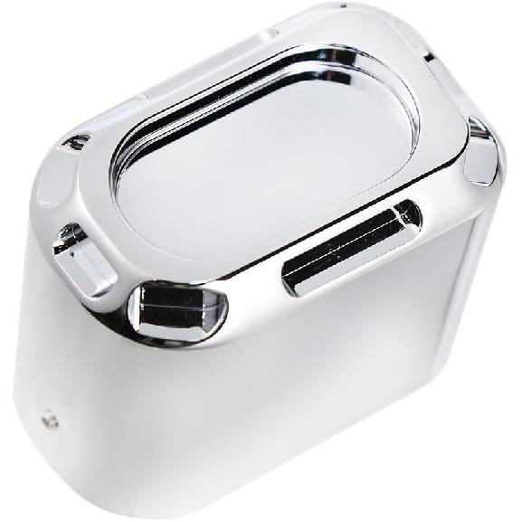 Copertura Pompa Freno Posteriore in Alluminio per Moto Harley 2018-2025 Softail Street Bob Breakout Low Rider Fat Boy (Cromo)