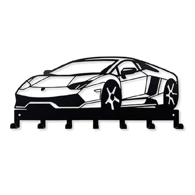 Versatile Metal Wall Mounted Key Organizers with Easy Setups rusts Resistant Wall Hanger for Home entryway or Office Use
