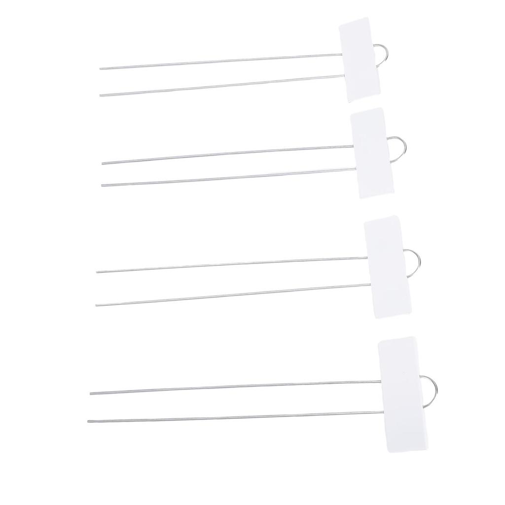 30Pz Etichette per Piante in Acciaio Zincato Resistenti alle Intemperie Riutilizzabili Marcatori da Giardino per Serre Piante in Vaso Aiuole