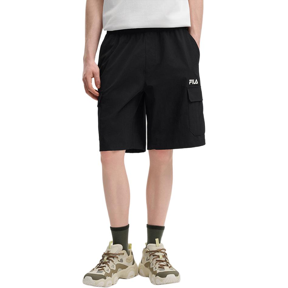 Fila Original Cool Touch Comfortable Simple Casual Shorts Men Shorts F11M639802F-BK