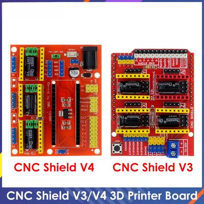 CNC Shield V3/CNC Shield V4 Graviermaschine / 3D-Drucker / A4988 Treiber-Erweiterungsplatine für Arduino DIY-Kit