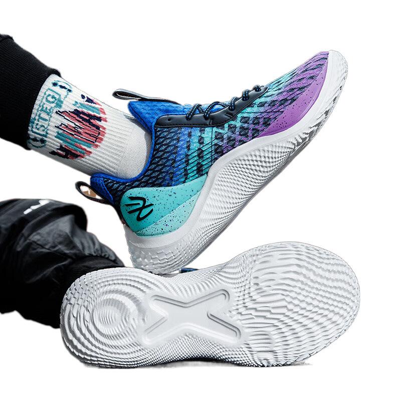 Outdoor Basketball Shoes Men's Shoes Summer Mesh Breathable Shock Absorption Lightweight Large Size Sports Shoes Combat Non-slip Boots Sneakers