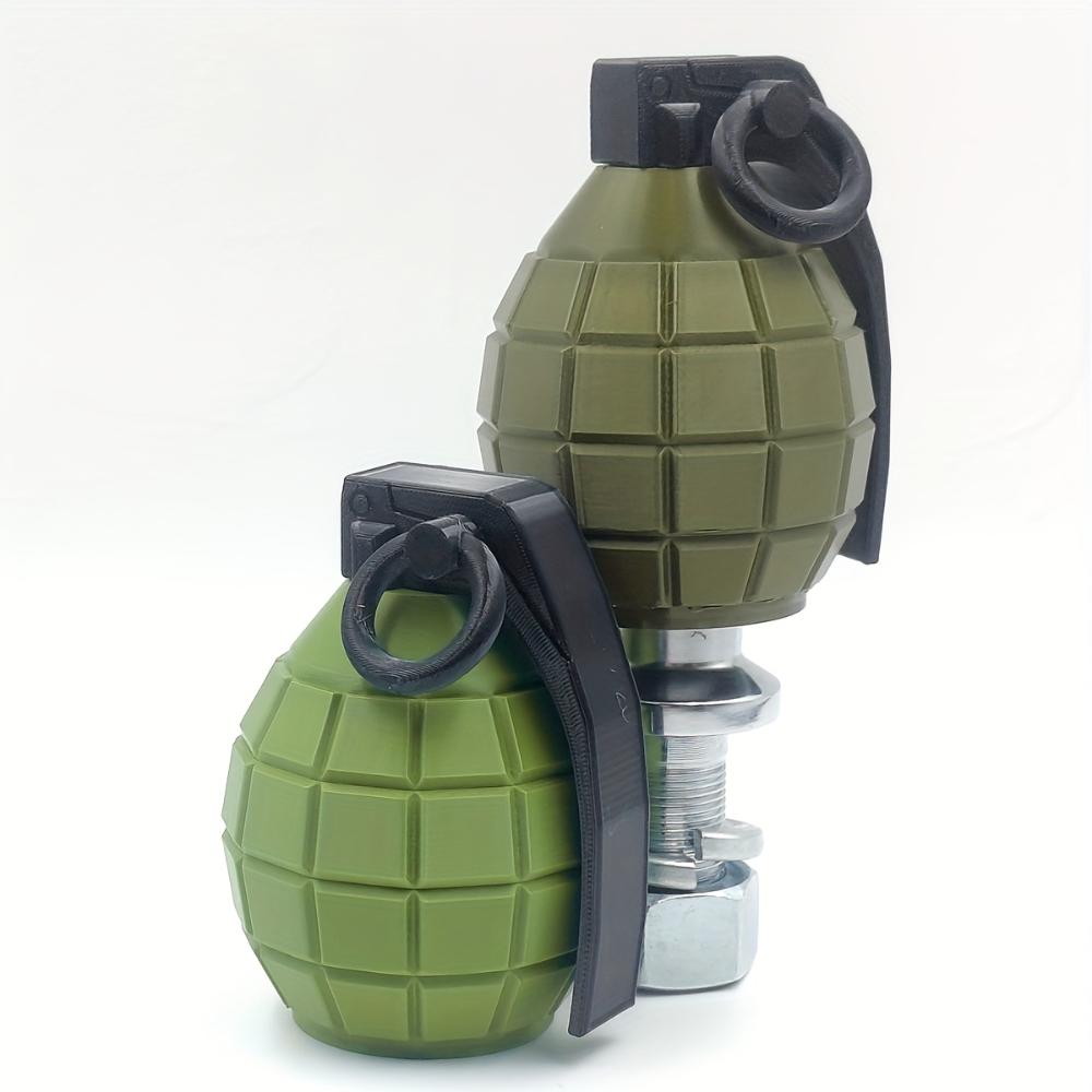 Universal 55MM Tow Bar Grenade Cover Cap Trailer Grenade Cover Tow Bar Cap Hitch Trailer Grenade Protect Automobile Accessories