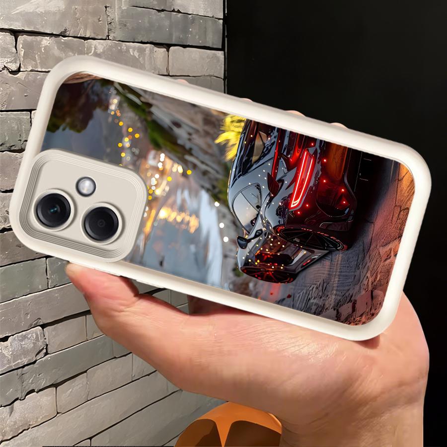 Luxury Supercar Car Phone Cover Case for Xiaomi Poco F8 C50 X3 Pro C61 X3 NFC C51