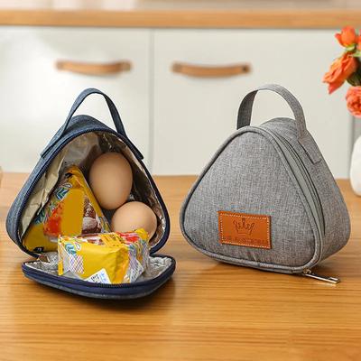 Cute Triangular Insulated Bags Outdoor Snack Pack Lunch Camping Keep Fresh Bento Box Insulated Bags For Work and Kid's School