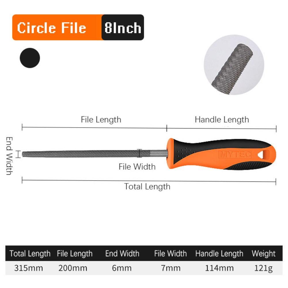 6/8 Inch Steel Files Steel Hand File Durable Saw File
