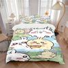 Bunny Park Print 3Pcs Bedding Setduvet Cover With 2 Bedropillowcase Home Birthday Gift