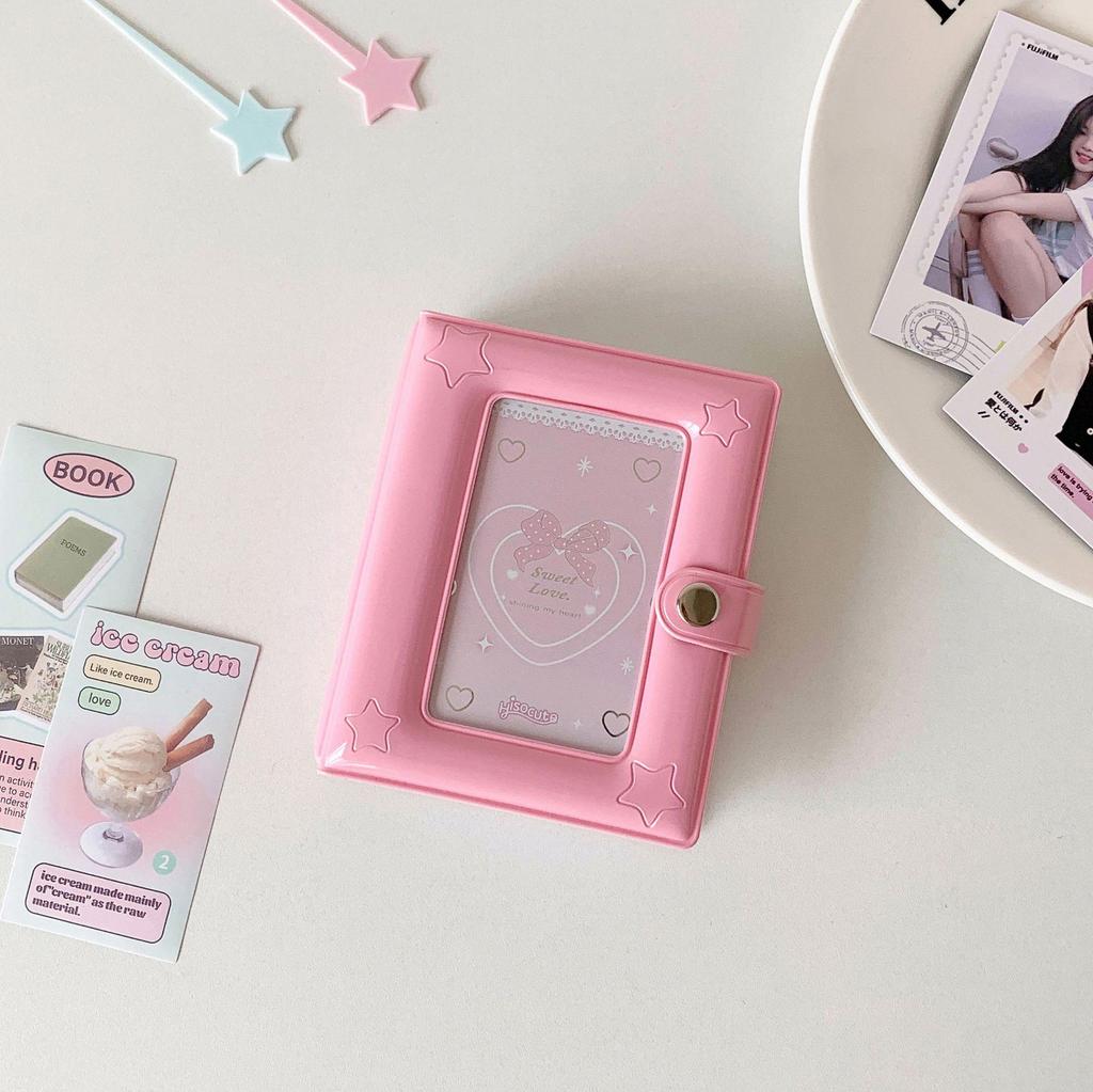 Compact High-Value One-Grid Photo Album for Instant Camera Pictures and Star-Chasing Cards