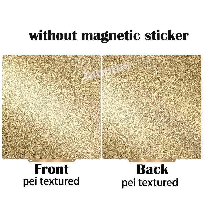pei sheet 310x310 Double Sided Texture PEI +PET Magnetic Build Plate Spring Steel Sheet  For Creality CR10 Artillery SW-X1/X2 3D