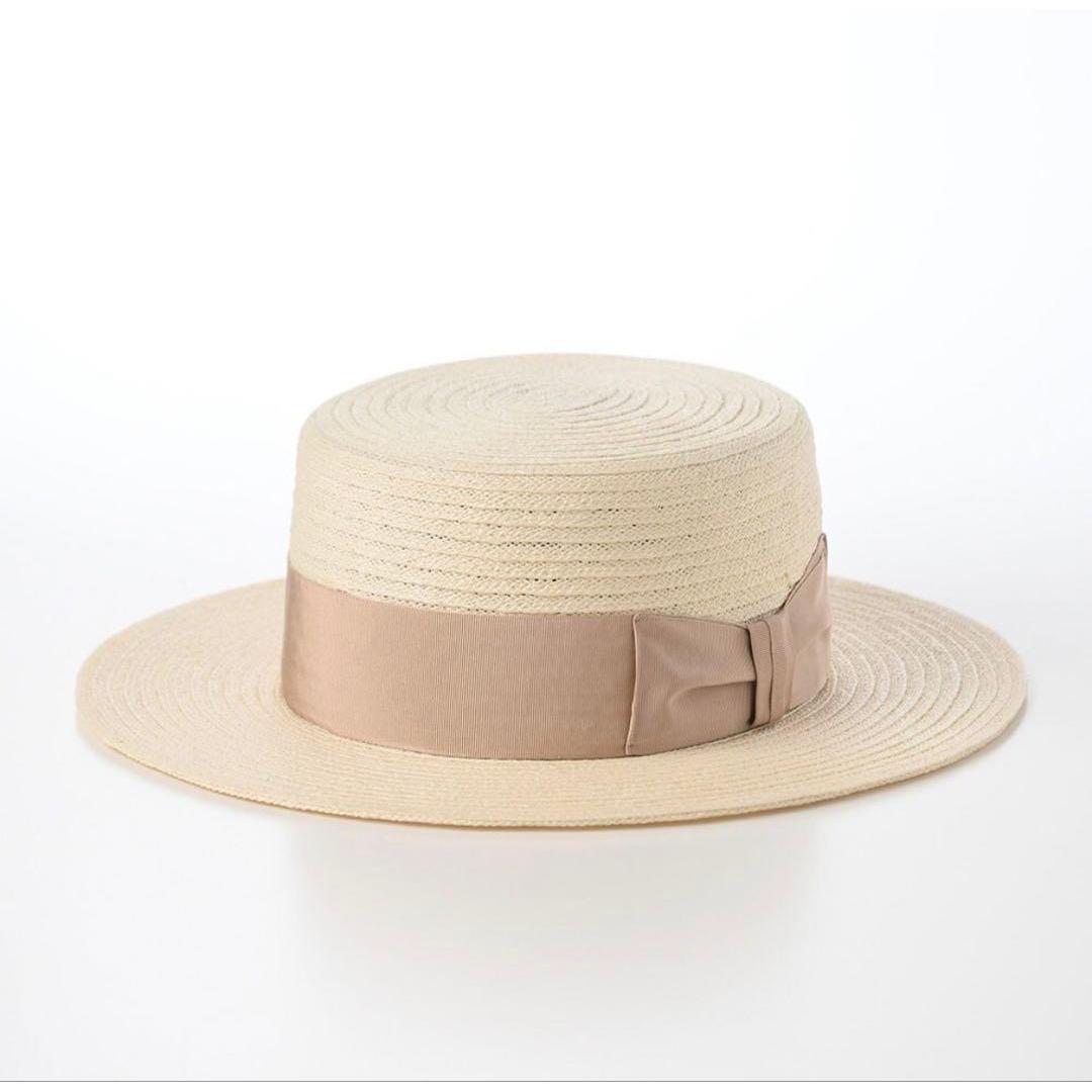 Used Stetson Stetson boater hat straw hat