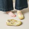 Yellow lightweight and non-slip thick-soled sports sandals women's 2025 new summer wear heightening soft-soled bag head sandals
