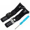 Bracelet en Caoutchouc Noir de Haute Qualité spécial pour la série SUUNTO AMBIT 1/2/3 bracelet en silicone accessoires de montre homme bracelet