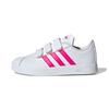 (PS) VL Court 2.0 Cmf 'White Pink' Kids' EG3880