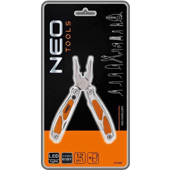 Pince Multifonction - NEO TOOLS - 01-026 - Noir - Multifonction - Pince Multifonction