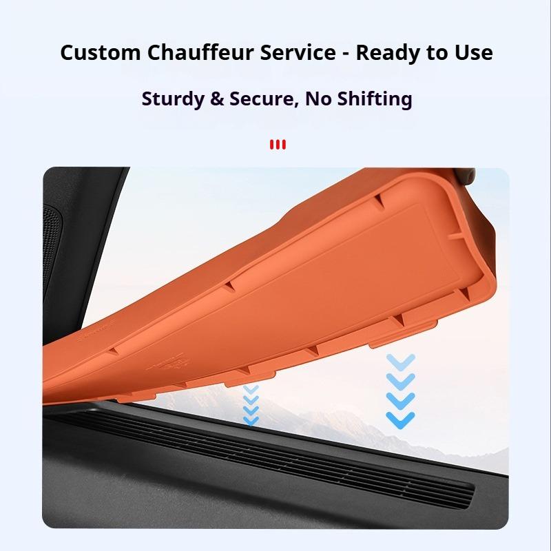 For Li LiXiang L6 L7 L8 L9 Car Rear Quarter Window Storage Box Rear Car Window Rganization Silicone Storage Interior Accessories