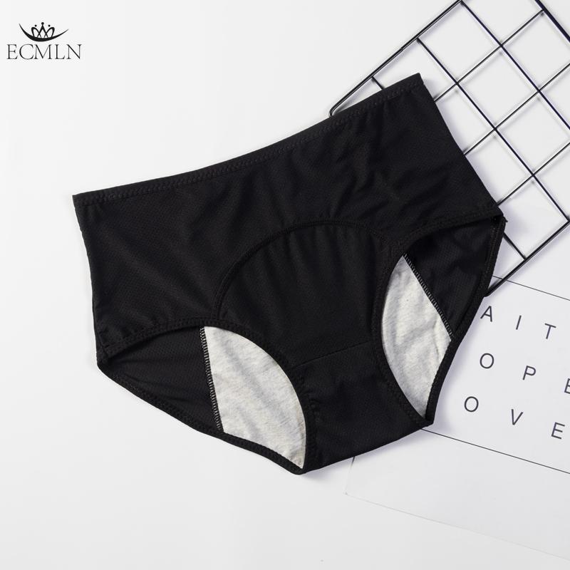 Women Menstrual Panties Leak Proof Cotton High Waist Underwear Women Briefs Period Underwear Panties