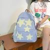 Women Backpack Large Capacity Nylon Casual Star Kawaii Back Pack Student Shoulder Bag Travel School Bags for Girls Bookbags