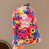 Children's Colorful High-Elastic Hair Tie - No Damage Rubber Band for Babies and Girls