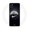 Case - Maniacase - Samsung Galaxy A21s - Flexible - Black - Nike Moon Pattern