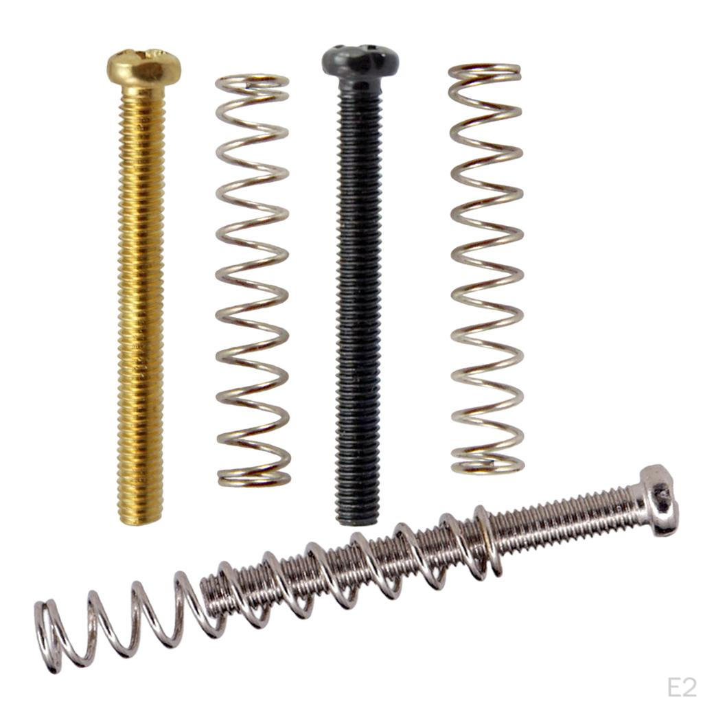 1 Paket Screws Springs M3 Durable for Electric Guitar Repair Tools