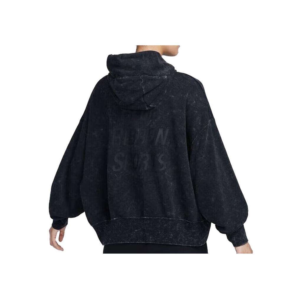 Nike Sportbekleidung Logo Outdoor Lässig Pullover Hoodie Damen Hoodies Schwarz HQ6039010